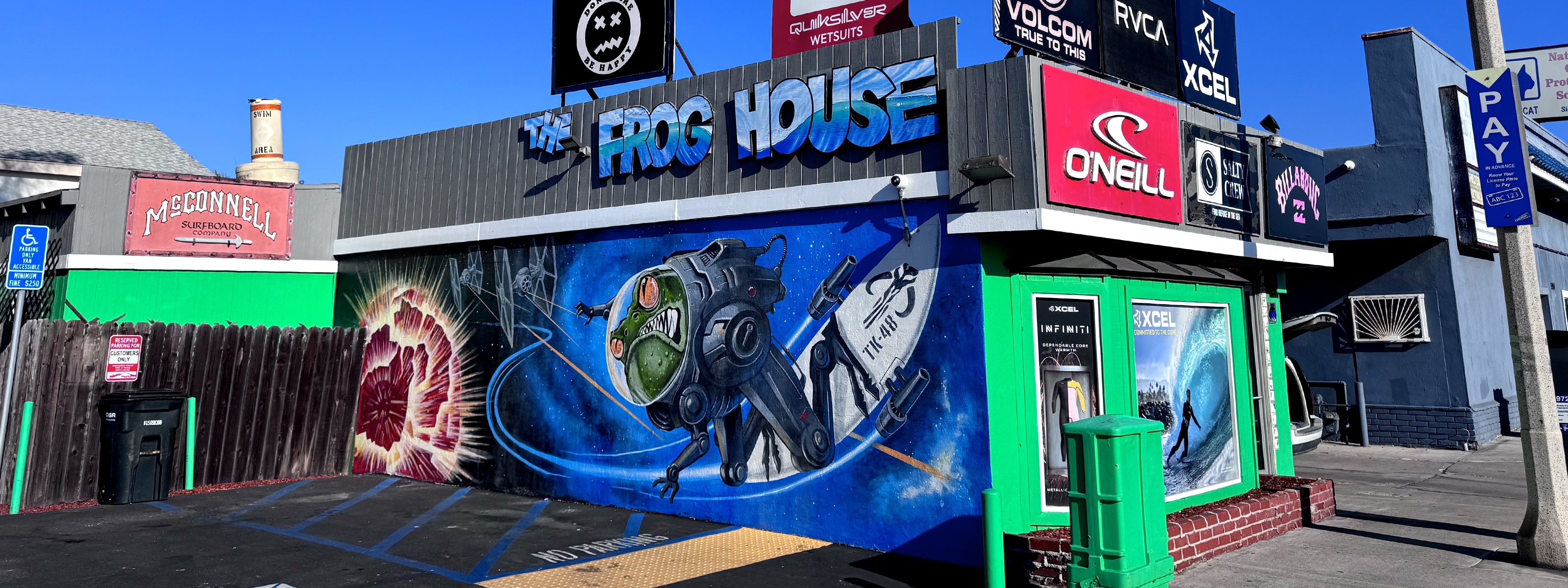 The Frog House Surf Shop workshop