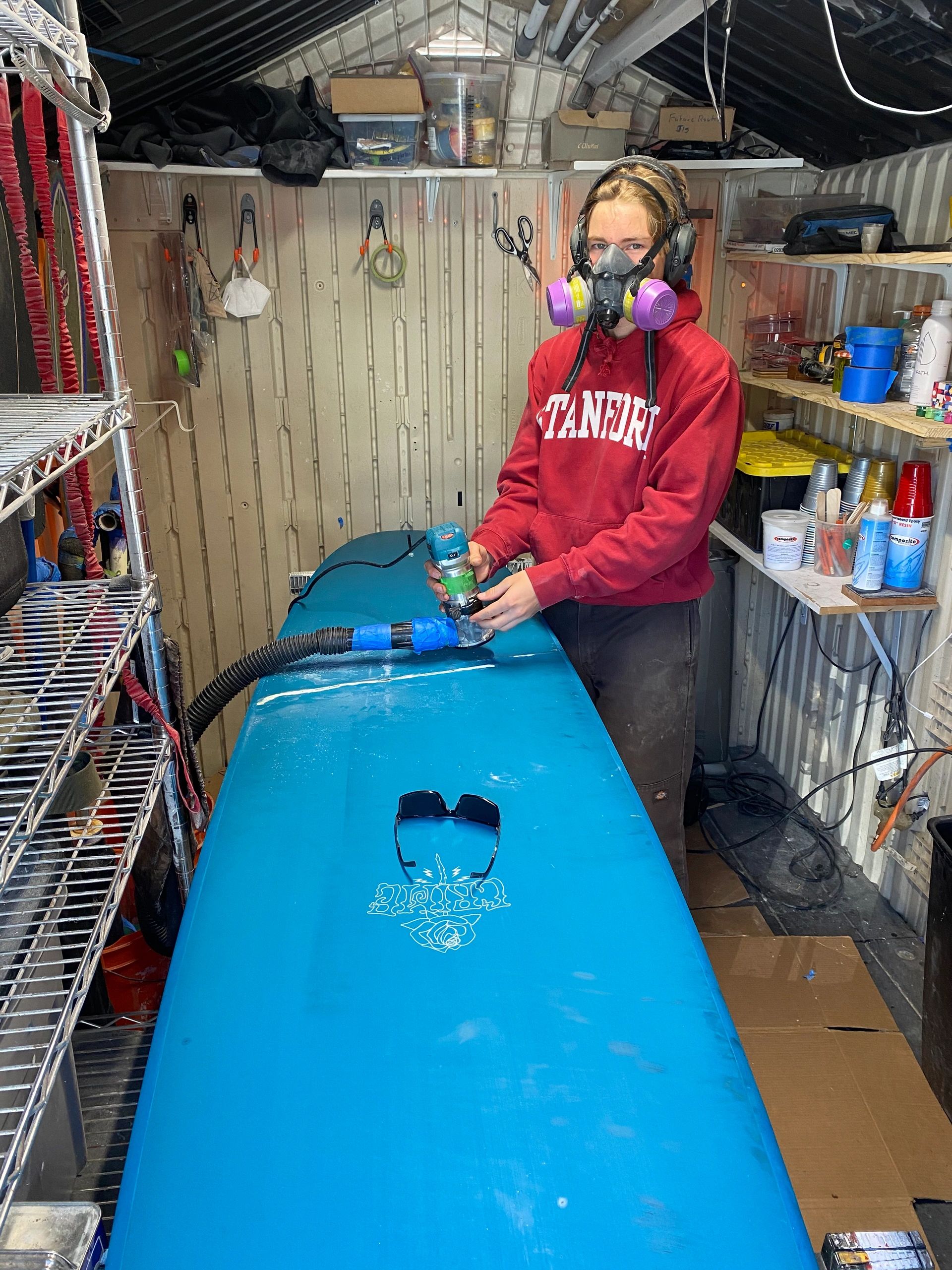 Pleasure Point Ding Repair workshop
